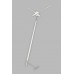 Часы Nomon Pisa L WHITE, хромированная сталь/белый лак, d=73 см, h=150cm PIL000B