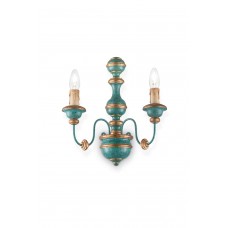 Бра Ideal lux Pisa Ap2 Blu 093581 Бра Ideal lux Pisa Ap2 Blu 093581