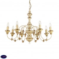 Люстра подвесная Ideal lux Pisa Sp8 Bianco 093642