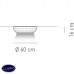 Потолочный светильник Axo Light <span>PL BEL 060 Brown</span> Потолочный светильник Axo Light <span>PL BEL 060 Brown</span>