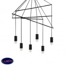 Люстра подвесная Ideal lux Pop POP SP6 NERO 158815