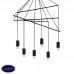 Люстра подвесная Ideal lux Pop POP SP6 NERO 158815