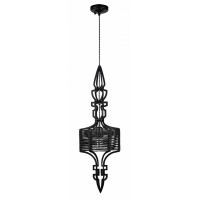 Светильник подвесной Crystal Lux PRIMA SP1 A BLACK/BLACK