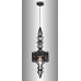 Светильник подвесной Crystal Lux PRIMA SP1 A BLACK-SILVER/BLACK