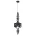Светильник подвесной Crystal Lux PRIMA SP1 A BLACK-SILVER/BLACK