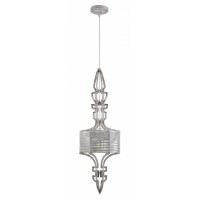 Светильник подвесной Crystal Lux PRIMA SP1 A WHITE-GOLD/WHITE