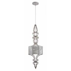 Светильник подвесной Crystal Lux PRIMA SP1 A WHITE-GOLD/WHITE