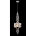 Светильник подвесной Crystal Lux PRIMA SP1 A WHITE-GOLD/WHITE