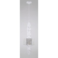 Светильник подвесной Crystal Lux PRIMA SP1 A WHITE/WHITE