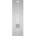 Светильник подвесной Crystal Lux PRIMA SP1 A WHITE/WHITE