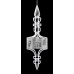 Светильник подвесной Crystal Lux PRIMA SP1 A WHITE/WHITE