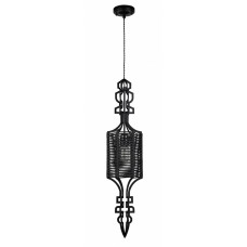 Светильник подвесной Crystal Lux PRIMA SP1 B BLACK/BLACK