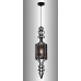 Светильник подвесной Crystal Lux PRIMA SP1 B BLACK/BLACK
