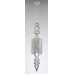 Светильник подвесной Crystal Lux PRIMA SP1 B WHITE-GOLD/WHITE