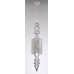 Светильник подвесной Crystal Lux PRIMA SP1 B WHITE-GOLD/WHITE