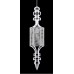 Светильник подвесной Crystal Lux PRIMA SP1 B WHITE/WHITE