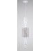 Светильник подвесной Crystal Lux PRIMA SP1 B WHITE/WHITE