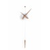 Часы Nomon Punta white/oak d28, h63 cm PTABR