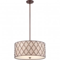 Светильник подвесной Quoizel BROWN LATTICE QZ/BROWNLATT/P/L
