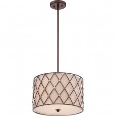 Светильник подвесной Quoizel BROWN LATTICE QZ/BROWNLATT/P/M