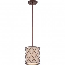 Светильник подвесной Quoizel BROWN LATTICE QZ/BROWNLATT/P/S