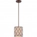 Светильник подвесной Quoizel BROWN LATTICE QZ/BROWNLATT/P/S