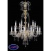 Подвесная люстра хрустальная ArtGlass RACHEL XVIII