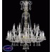 Подвесная люстра хрустальная ArtGlass RACHEL XXXVI