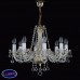 Подвесная люстра хрустальная ArtGlass RADKA VIII balls