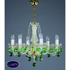 Подвесная люстра хрустальная ArtGlass RADKA VI COLOR