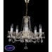 Подвесная люстра хрустальная ArtGlass RADKA V