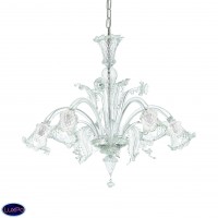 Люстра подвесная Ideal lux Rialto Sp5 Trasparente 126746