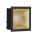 Светильник встраиваемый LeDron RISE KIT 1 Black/Gold
