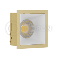 Светильник встраиваемый LeDron RISE KIT 1 Gold/White