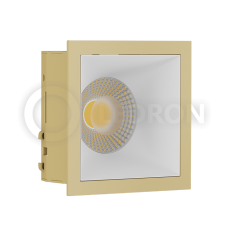 Светильник встраиваемый LeDron RISE KIT 1 Gold/White