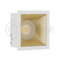 Светильник встраиваемый LeDron RISE KIT 1 White/Gold