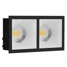 Светильник встраиваемый LeDron RISE KIT 2 Black/White