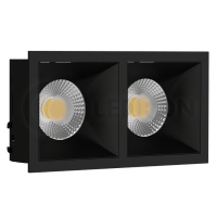 Светильник встраиваемый LeDron RISE KIT 2 Black