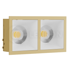 Светильник встраиваемый LeDron RISE KIT 2 Gold/White