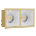 Светильник встраиваемый LeDron RISE KIT 2 Gold/White