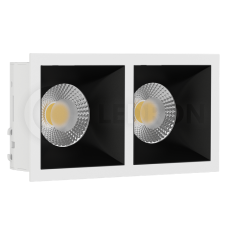 Светильник встраиваемый LeDron RISE KIT 2 White/Black