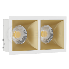 Светильник встраиваемый LeDron RISE KIT 2 White/Gold