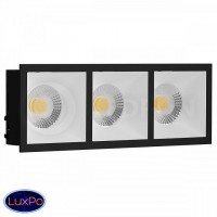 Светильник встраиваемый LeDron RISE KIT 3 Black/White