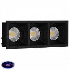 Светильник встраиваемый LeDron RISE KIT 3 Black