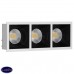 Светильник встраиваемый LeDron RISE KIT 3 White/Black