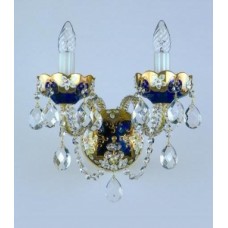 Хрустальное бра ArtGlass RITA II BLUE