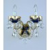 Хрустальное бра ArtGlass RITA II BLUE
