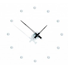 Часы Nomon Rodon 12 i BLACK, chrome, d=70 см ROI012N