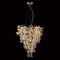 Подвесной светильник Crystal lux Romeo Sp10 Gold D600