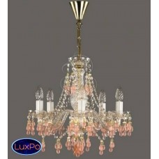 Подвесная люстра хрустальная ArtGlass ROSANA III COLOR